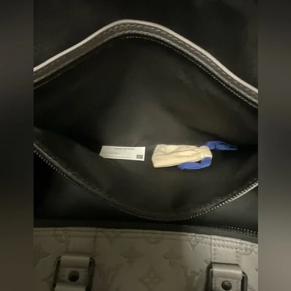 Louis Vuitton Keepall Monogram Gray Duffel Bag - Picture 16 of 16